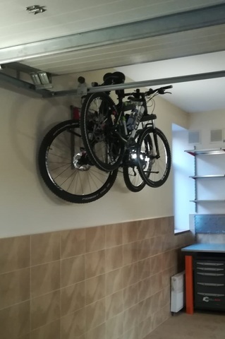 Хранение велосипеда в гараже