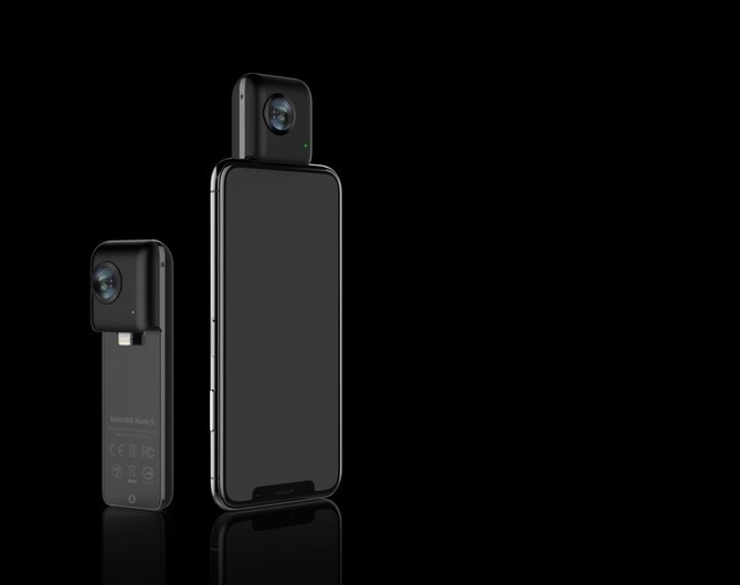 Панорамная камера Insta360 Nano S Black – снимай, как профи Панорамная камера Insta360 Nano S Black – снимай, как профи