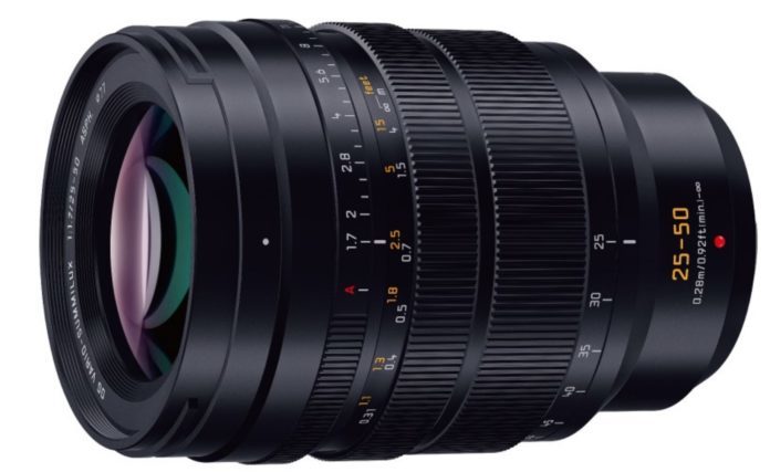 Опубликованы характеристики объектива Panasonic 25-50mm F/1.7 ASPH Опубликованы характеристики объектива Panasonic 25-50mm F/1.7 ASPH