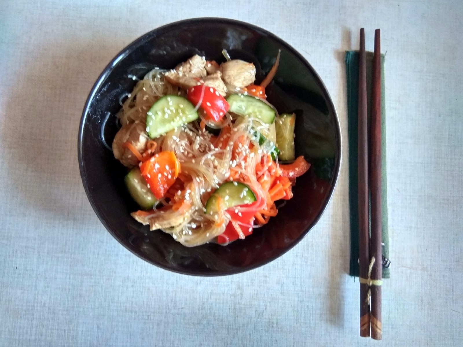 Фунчоза с курицей Фунчоза с курицей