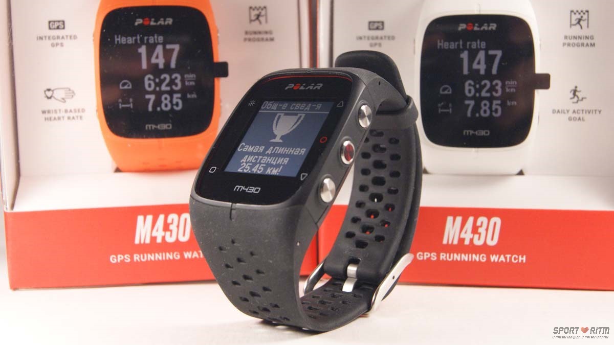 Обзор часов Polar M430 Обзор часов Polar M430