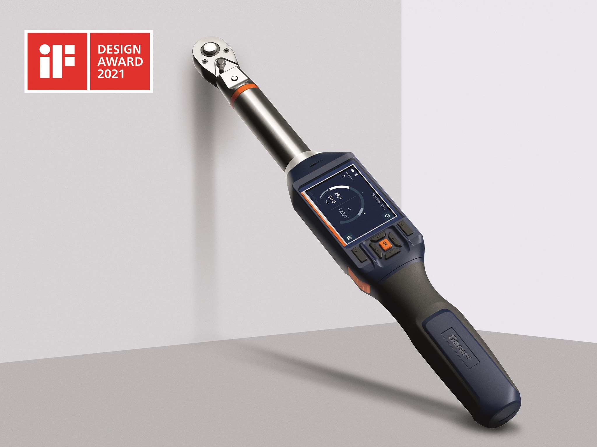 Электронный динамометрический/угломерный ключ GARANT HCT отмечен премией iF DESIGN AWARD Электронный динамометрический/угломерный ключ GARANT HCT отмечен премией iF DESIGN AWARD