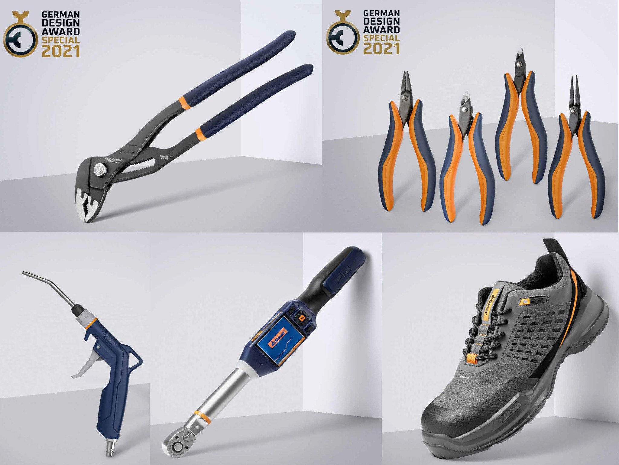 German Design Award 2021: пять товаров GARANT снова были отмечены наградами German Design Award 2021: пять товаров GARANT снова были отмечены наградами