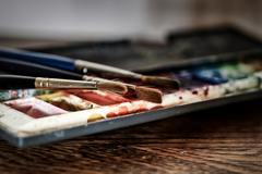 Техника рисования по сырому акварелью и её секреты