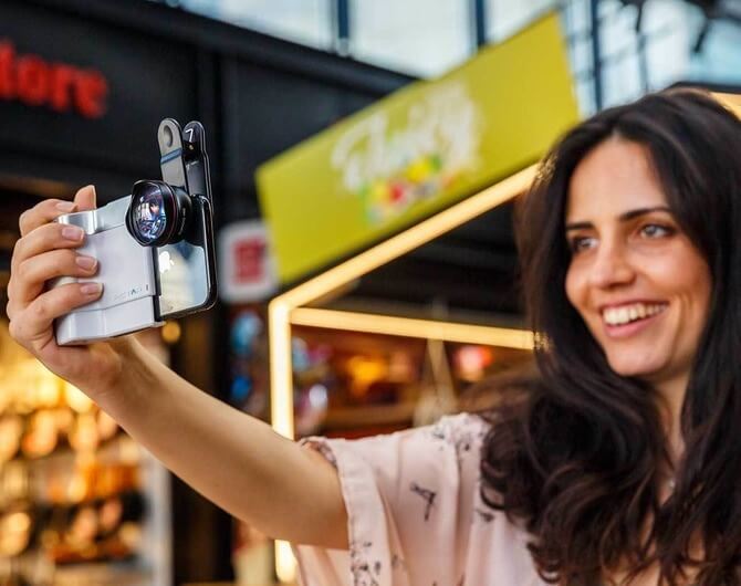 Телеобъектив Pictar Smart Lens Telephoto 60 для смартфона Телеобъектив Pictar Smart Lens Telephoto 60 для смартфона