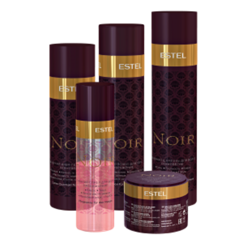 Otium senses very chic. Otium Noir Estel. Otium Noir от Estel. Набор Estel Otium Noir Гармония. Estel Otium Noir набор.