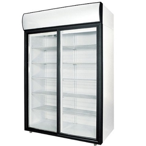 Шкаф холодильный POLAIR DM110Sd-S (1402х710х2028, 0,31кВт, 220В), +1…+10 °C, 1000л (дверь – купе)