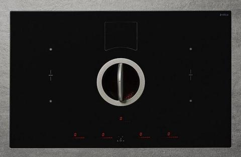 Индукционная варочная панель со встроенной вытяжкой Elica NikolaTesla SWITCH BL/A/83