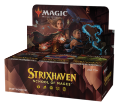 Дисплей бустеров «Strixhaven: School of Mages» (на английском) Дисплей бустеров «Strixhaven: School of Mages» (на английском)
