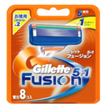 Сменные лезвия Gillette Fusion 8 шт из Японии