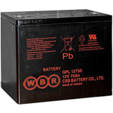 Аккумулятор WBR GPL 12750 ( 12V 75Ah / 12В 75Ач ) - фотография Аккумулятор WBR GPL 12750 ( 12V 75Ah / 12В 75Ач ) - фотография