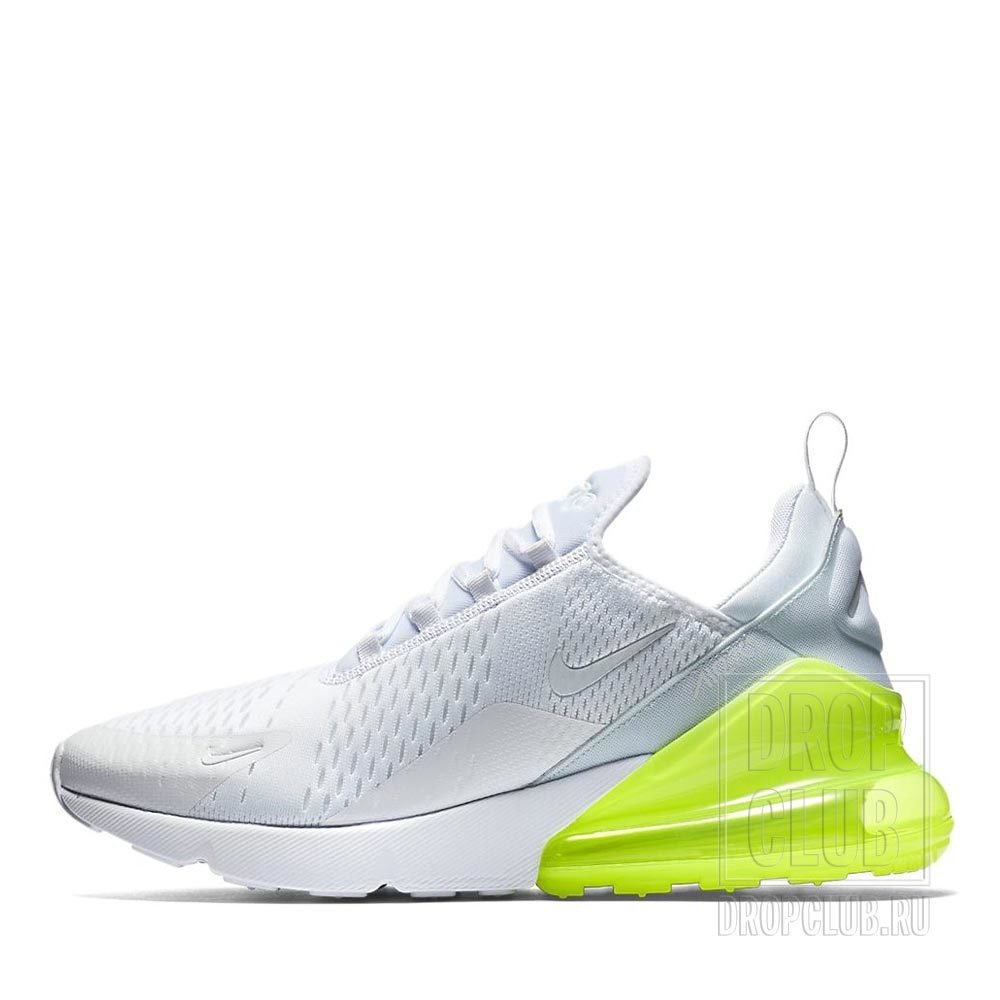 nike air max 270 white and green