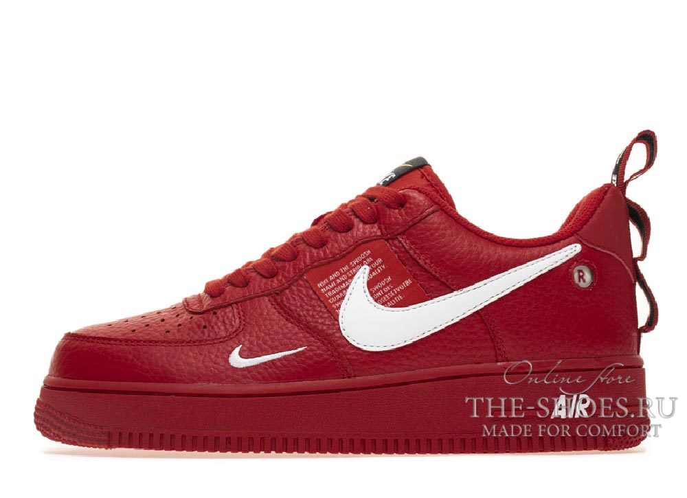 air force 1 lv8 red white blue