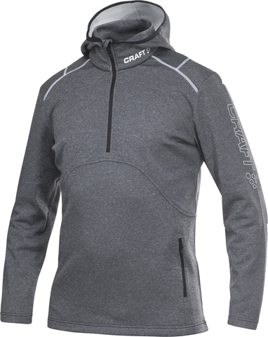 Толстовка Craft Active Logo Hood черная