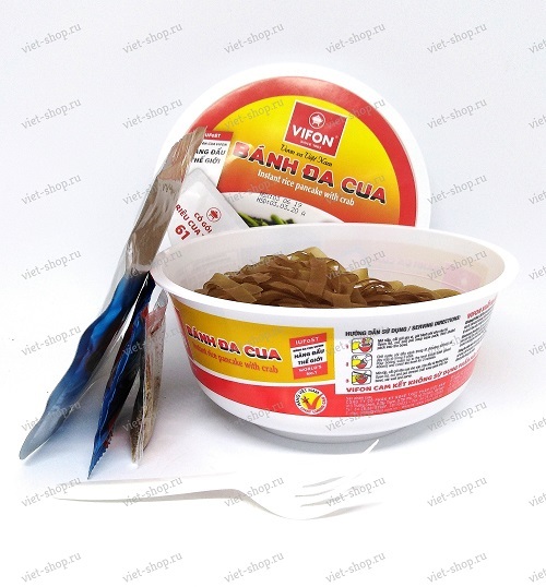 lapsha sup fo vifon c krabovym myasom v chashke 120 gr