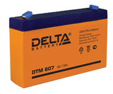 Аккумулятор Delta DTM 607 ( 6V 7Ah / 6В 7Ач ) - фотография Аккумулятор Delta DTM 607 ( 6V 7Ah / 6В 7Ач ) - фотография