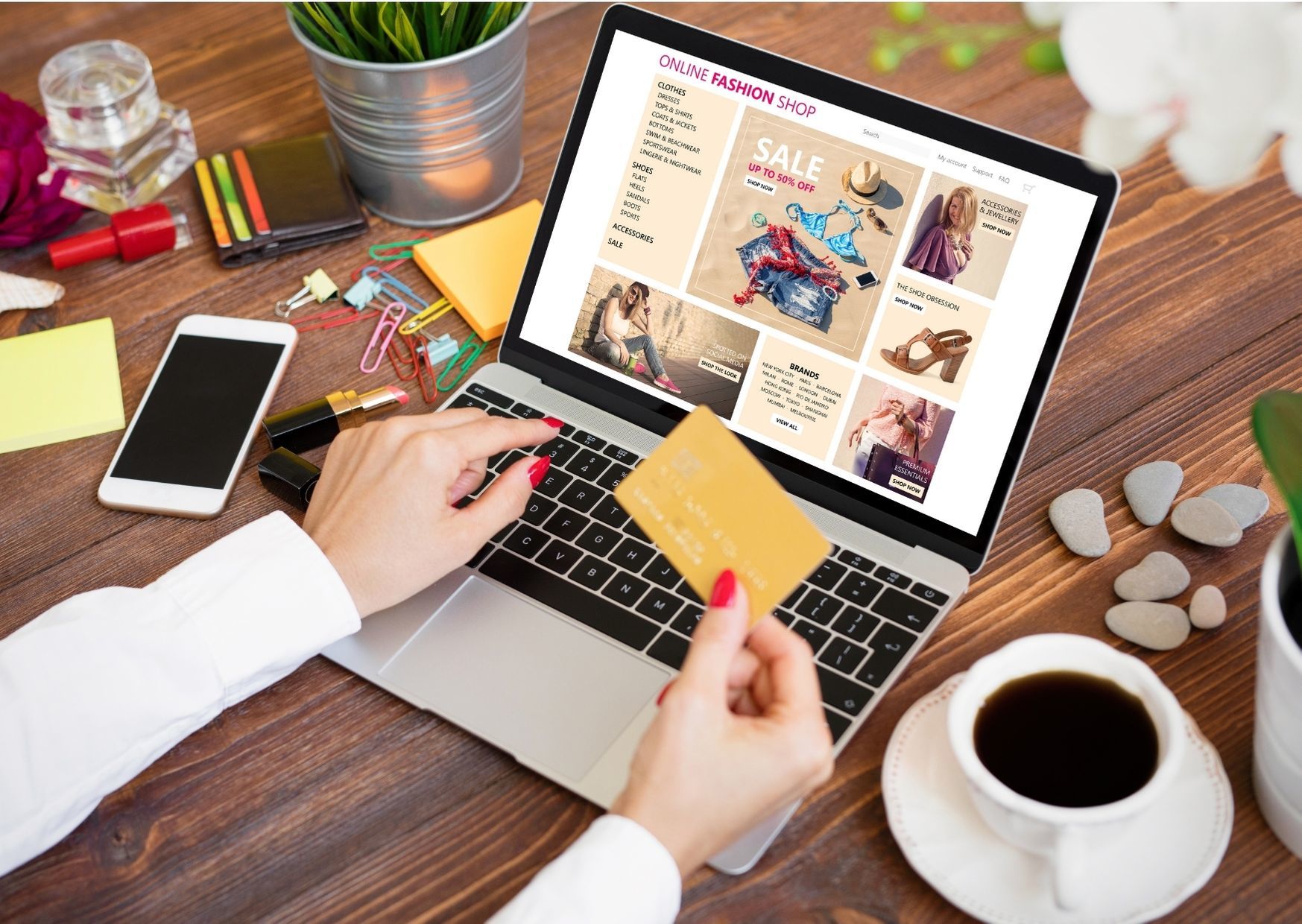 Hacer compras online o offline? фото