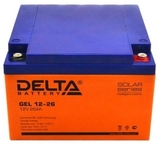 Аккумулятор Delta GEL 12-26 ( 12V 26Ah / 12В 26Ач ) - фотография Аккумулятор Delta GEL 12-26 ( 12V 26Ah / 12В 26Ач ) - фотография