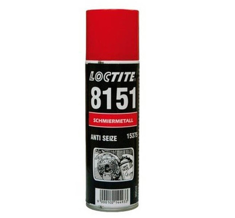 LOCTITE LB 8151 Смазка высокотемпературная смазка с алюминием, медью и графитом, спрей