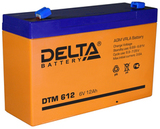 Аккумулятор Delta DTM 612 ( 6V 12Ah / 6В 12Ач ) - фотография Аккумулятор Delta DTM 612 ( 6V 12Ah / 6В 12Ач ) - фотография