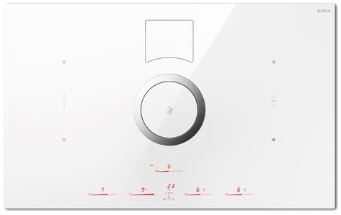 Индукционная варочная панель со встроенной вытяжкой Elica NikolaTesla SWITCH WH/F/83