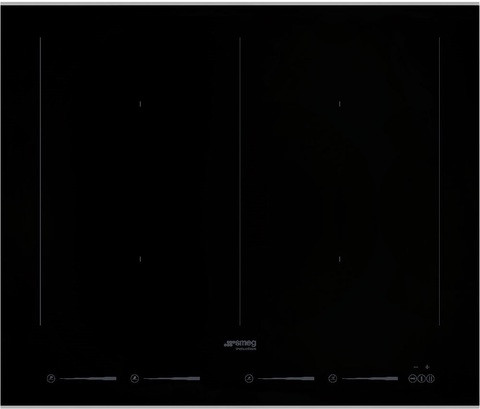 Индукционная варочная панель Smeg SIM662WLDX