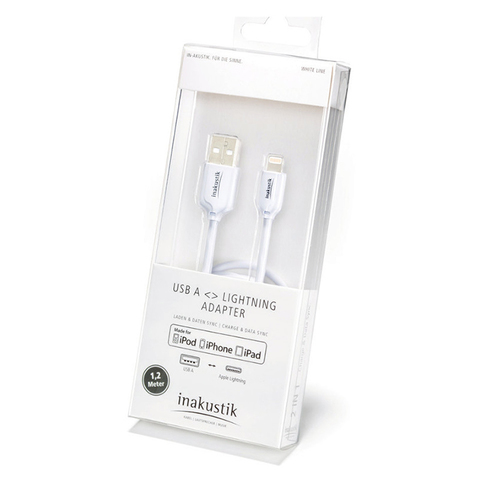 Inakustik Apple Lightning > USB A, 1.2 m, 010392120
