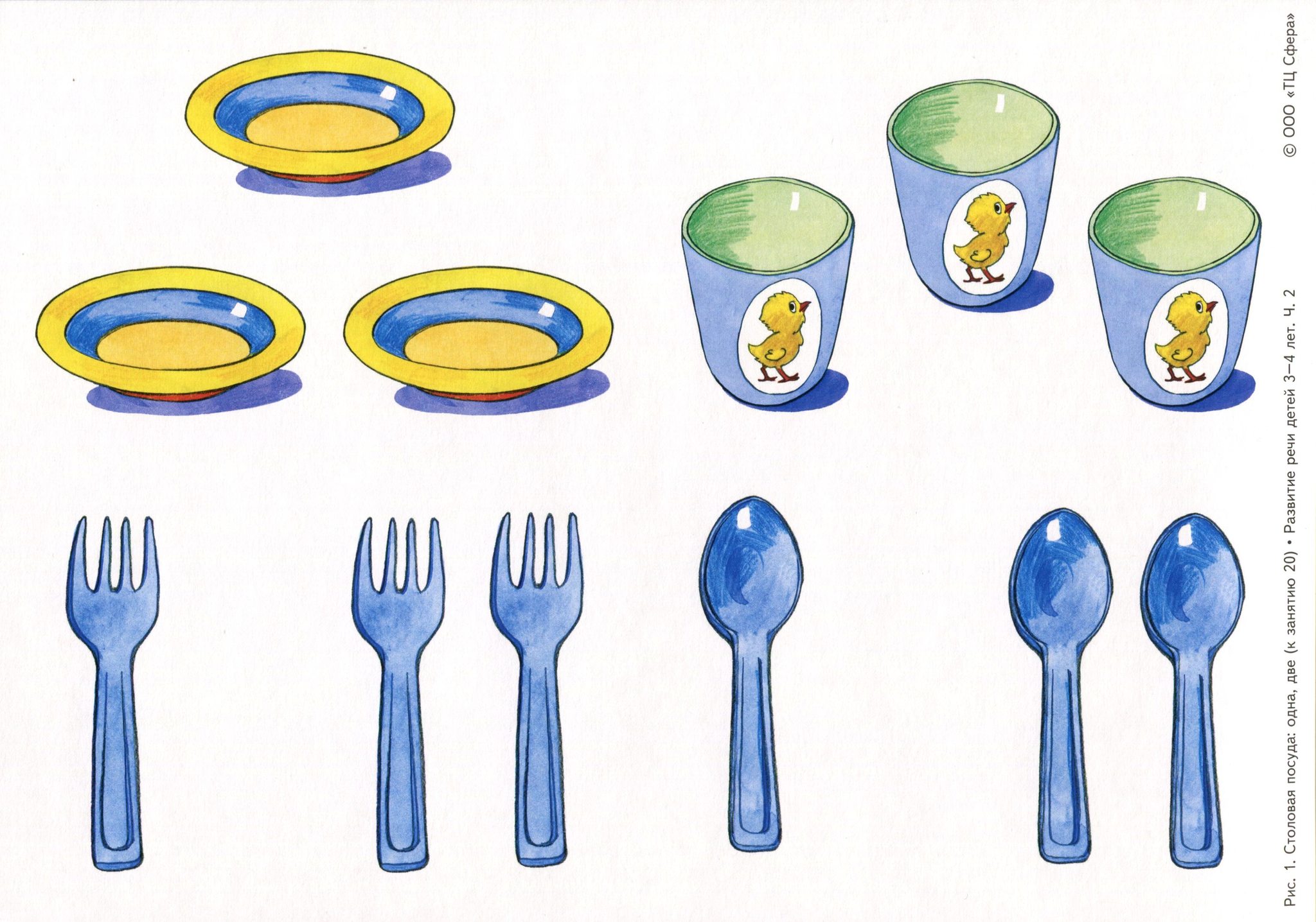 Картинка посуда для детей на прозрачном фоне