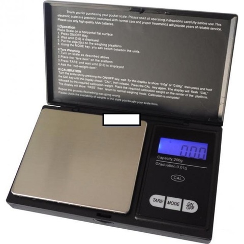 Весы бытовые электронные M-ELT CARAT-L до 200 г