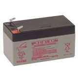 Аккумулятор EnerSys Genesis NP1.2-12 ( 12V 1,2Ah / 12В 1,2Ач ) - фотография Аккумулятор EnerSys Genesis NP1.2-12 ( 12V 1,2Ah / 12В 1,2Ач ) - фотография