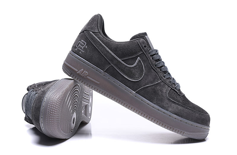 nike air force 1 all grey suede