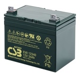 Аккумулятор CSB EVX12340 ( 12V 34Ah / 12В 34Ач ) - фотография Аккумулятор CSB EVX12340 ( 12V 34Ah / 12В 34Ач ) - фотография