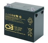Аккумулятор CSB EVX12520 ( 12V 52Ah / 12В 52Ач ) - фотография Аккумулятор CSB EVX12520 ( 12V 52Ah / 12В 52Ач ) - фотография