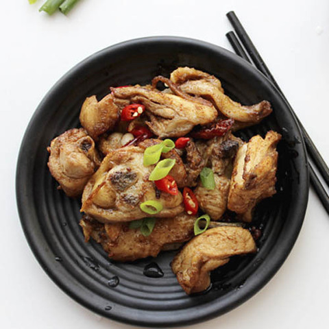 Готовое блюдо — Курица в воке по-фуцзянски