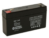 Аккумулятор General Security GS 1,3-6 ( GS6-1.3 ) ( 6V 1,3Ah / 6В 1,3Ач ) - фотография Аккумулятор General Security GS 1,3-6 ( GS6-1.3 ) ( 6V 1,3Ah / 6В 1,3Ач ) - фотография