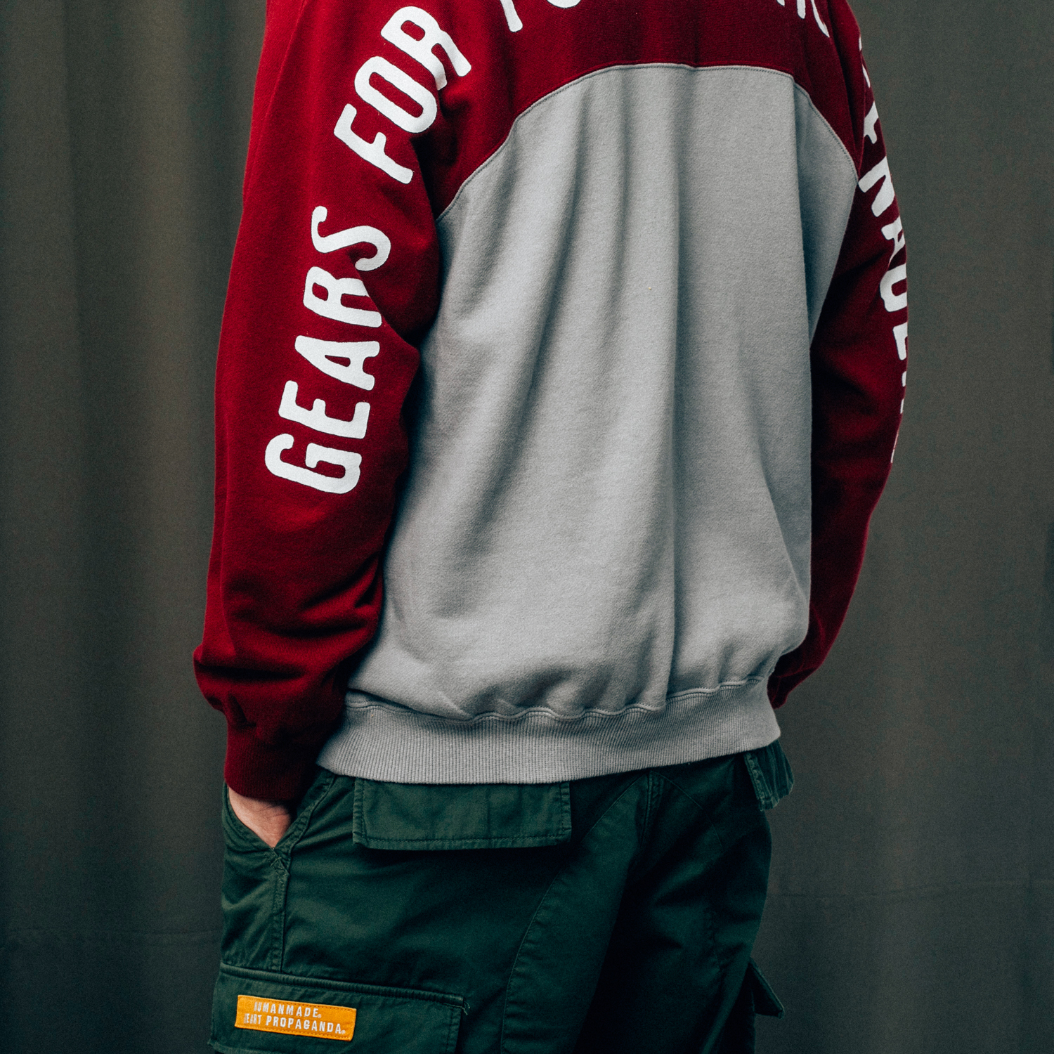 human made raglan sweatshirt