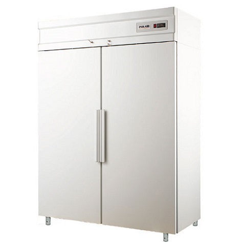 Шкаф холодильный POLAIR CM114-S ( 1402х895х2028, 0,55кВт, 220В,глухие двери), 0 ...+6 °C, 1400л.