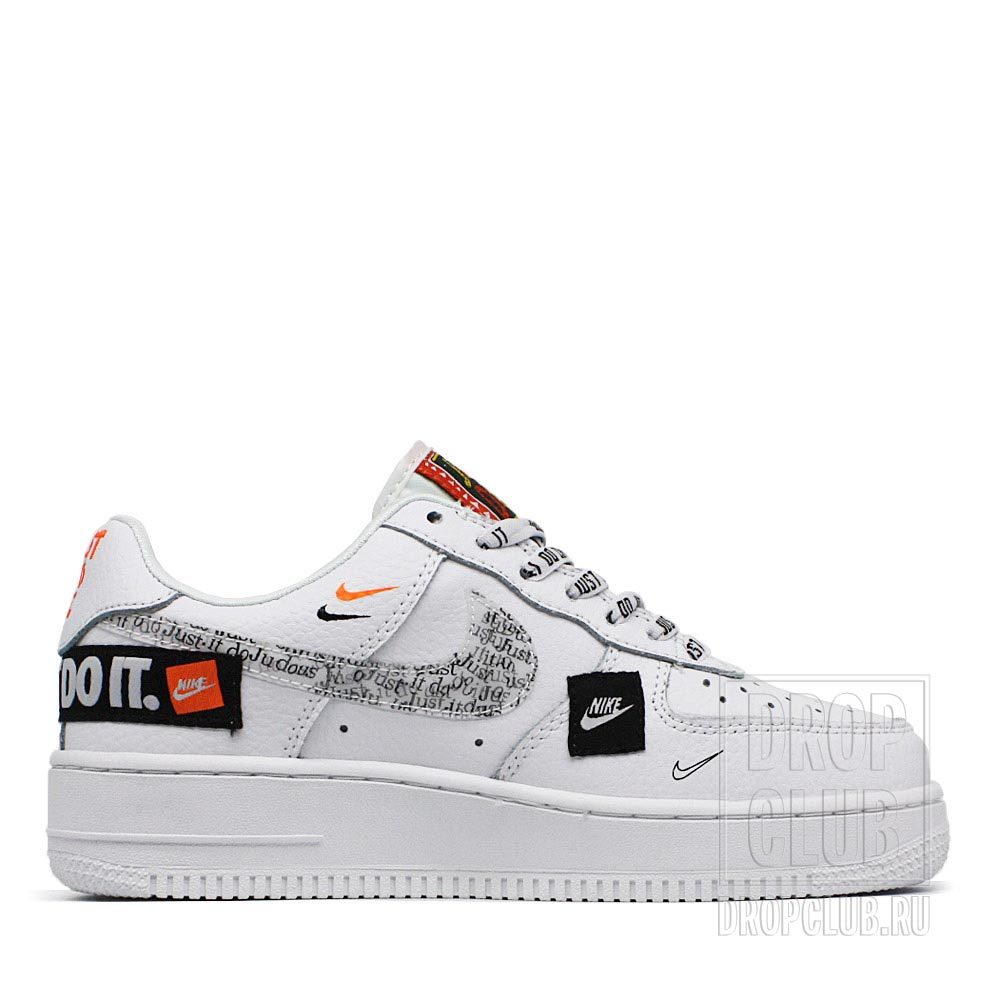 nike air force 1 07 lv8 just do it white