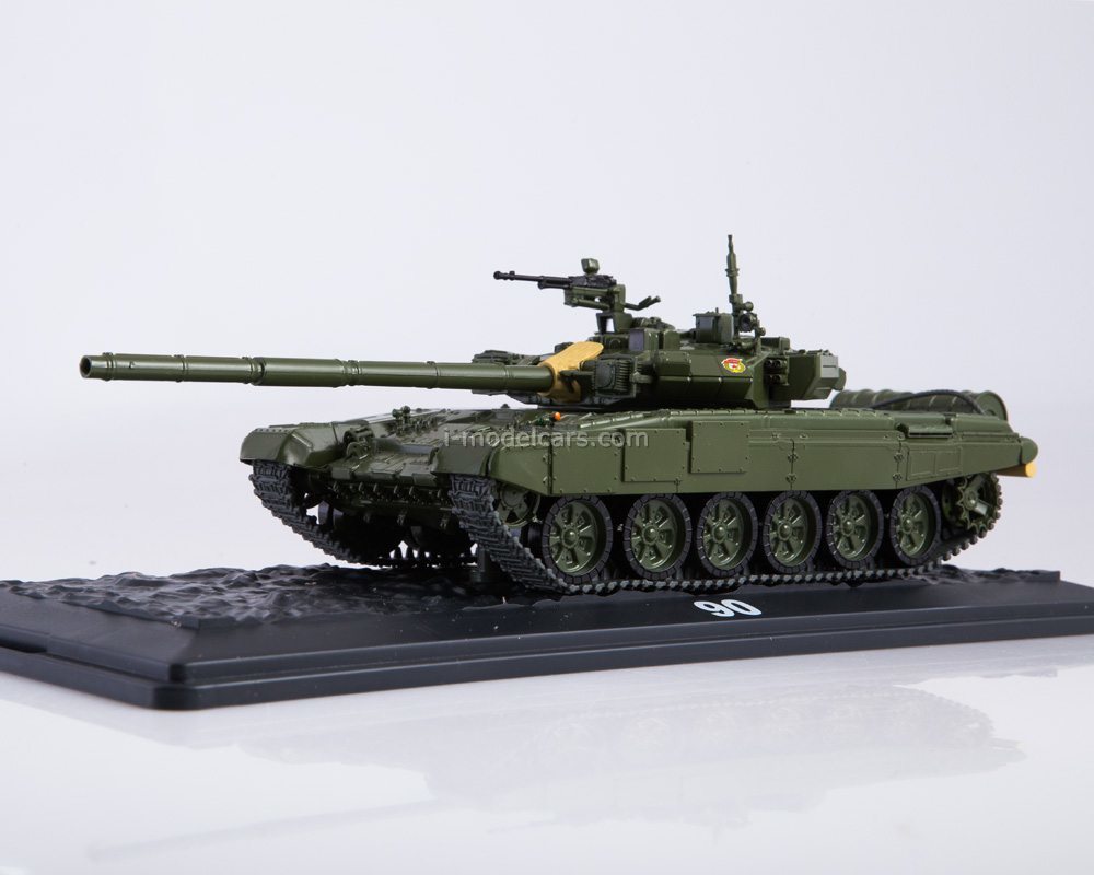 MODIMIO NT016 1:43 TANK PANZER T-90 OUR PANZERS #16ТАНК Т-90 НА USSR RUSSIA