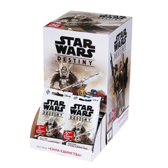 Дисплей бустеров Star Wars: Destiny. Сила единства (на русском языке) Дисплей бустеров Star Wars: Destiny. Сила единства (на русском языке)