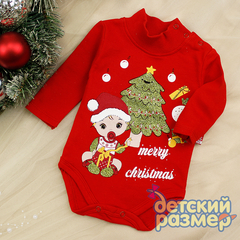 Боди с легким начесом