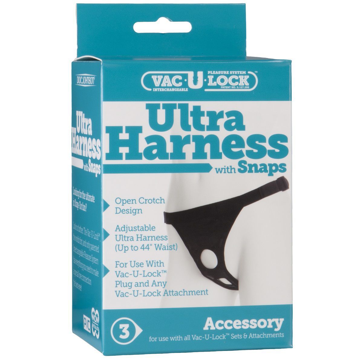 Трусики Harness с Насадкой Vac-U-Lock Ultra Harness 2 & Plug UR3 Cock