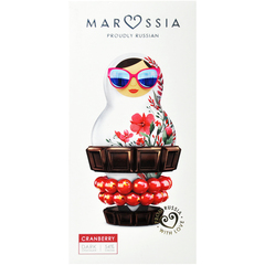 Marussia Шоколад темный 54% с клюквой 90 г