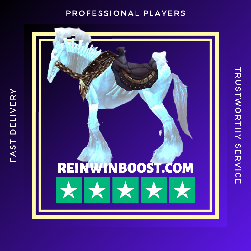 Ghastly Charger S Skull Buy Now Services From One Of The Best Wow Boosting Service Reinwinboost
