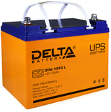 Аккумулятор Delta DTM 1233 L ( 12V 33Ah / 12В 33Ач ) - фотография Аккумулятор Delta DTM 1233 L ( 12V 33Ah / 12В 33Ач ) - фотография