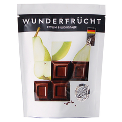 WunderFrucht Конфеты Груша в темном шоколаде 54% 75 г