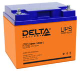 Аккумулятор Delta DTM 1240 L ( 12V 40Ah / 12В 40Ач ) - фотография Аккумулятор Delta DTM 1240 L ( 12V 40Ah / 12В 40Ач ) - фотография