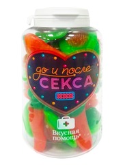Вкусная помощь мармелад Мини Коло-Радо До и после секса (250 мл) Вкусная помощь мармелад Мини Коло-Радо До и после секса (250 мл)