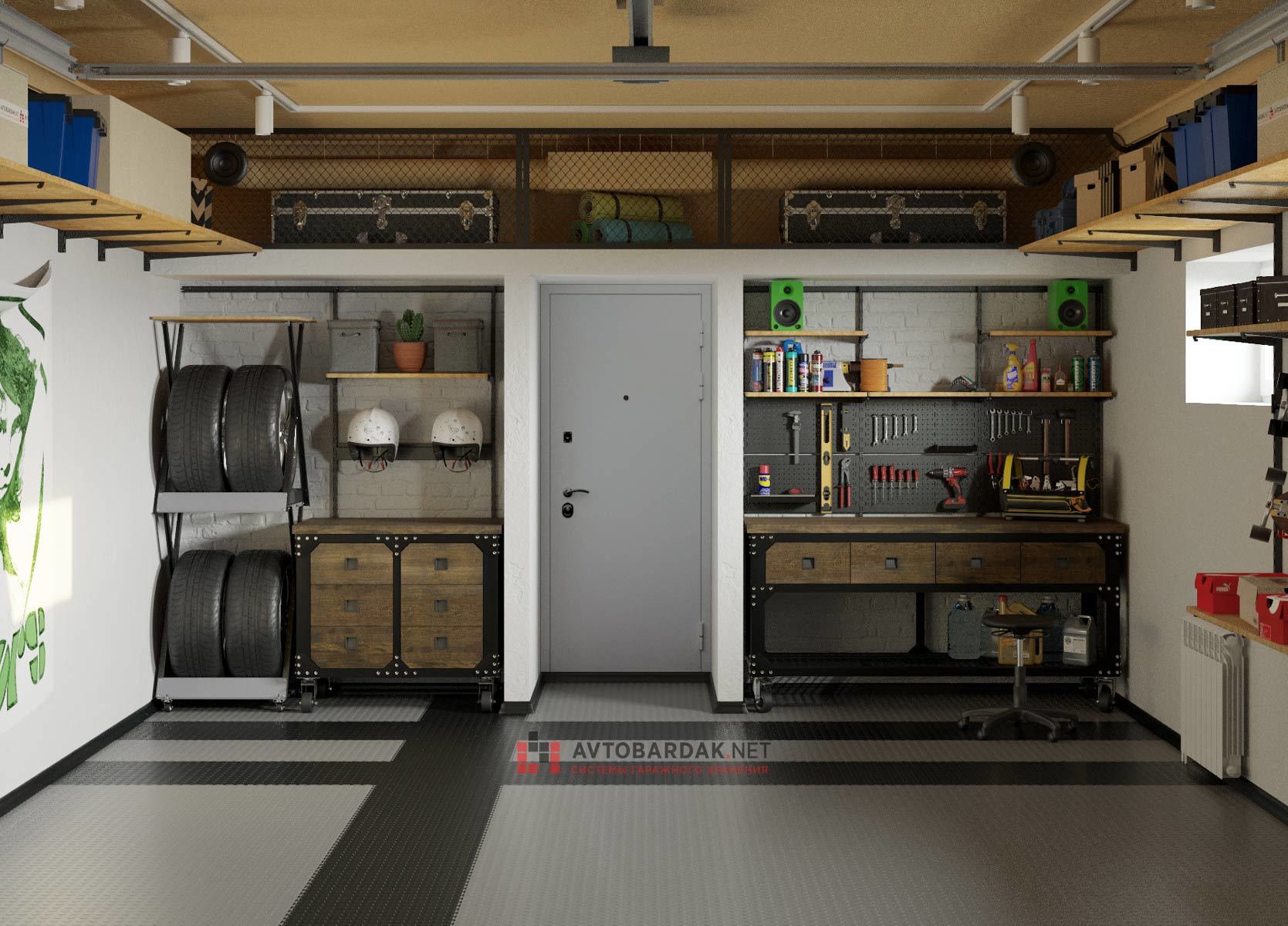 стол в loft гараж