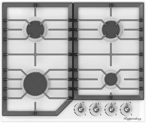 Газовая варочная панель Kuppersberg FS 601 W Silver